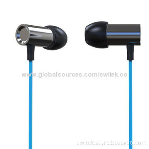 Waterproof IPX7 Metal In-ear Earphones for Mobile Phones, Super Bass